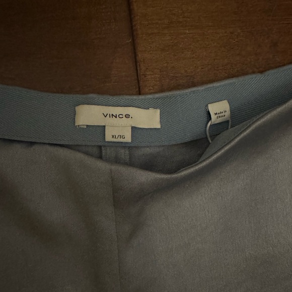Blue Vince silk pants - Picture 1 of 5
